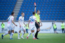 Der UAF-Schiedsrichterausschuss sah im Spiel "Dnipro-1" - "Dynamo" keinen Elfmeter für Brazhko und forderte korrekterweise den A