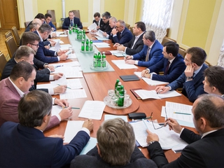 В Администрации Президента состоялось заседание Оргкомитета по подготовке Киева к проведению финала Лиги чемпионов