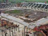 До конца лета чаша нового стадиона Львова будет полностью готова