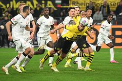 Borussia D - Eintracht - 3:1. Deutsche Meisterschaft, 26. Runde. Spielbericht, Statistik