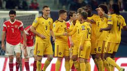 В матче Россия — Бельгия произошел скандал (ФОТО)