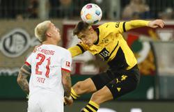 Augsburg - Borussia D - 1:1. German Championship, 15th round. Match review, statistics