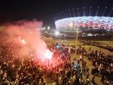 Польские фанаты протестуют против отмены матча за Суперкубок