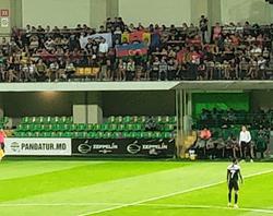 Fans of Sheriff hung the flag of Azerbaijan in the stands during the match with the Armenian Pyunik (PHOTO)