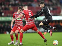 Augsburg - Bayer - 0:1. Deutsche Meisterschaft, 17. Runde. Spielbericht, Statistik