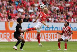 Eintracht - Mainz - 1:0. Deutsche Meisterschaft, 19. Runde. Spielbericht, Statistik